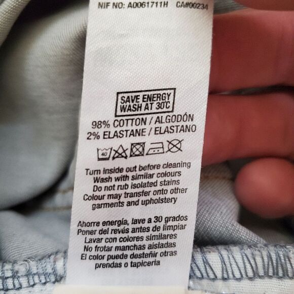 Topman Gray Stretch Skinny Jean Sz32/32 fits like 30/30 - Picture 12 of 13